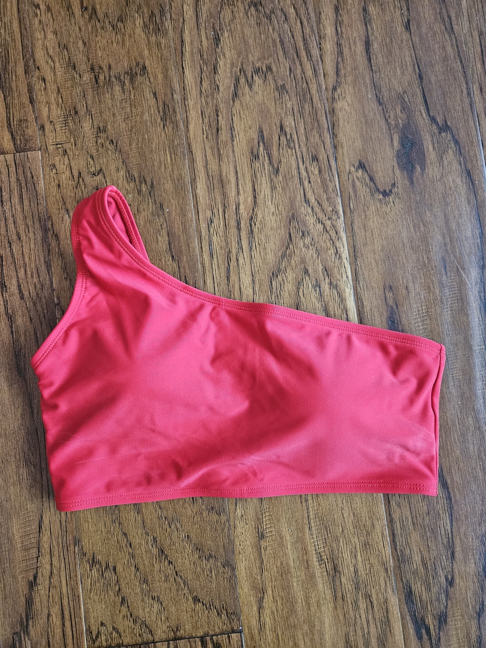 Coral Reef Swim Womens Small Red Swim Top Bikini
